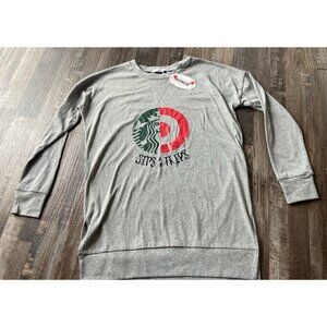 Sips and trips Starbucks target long sleeve shirt woman’s small nwt